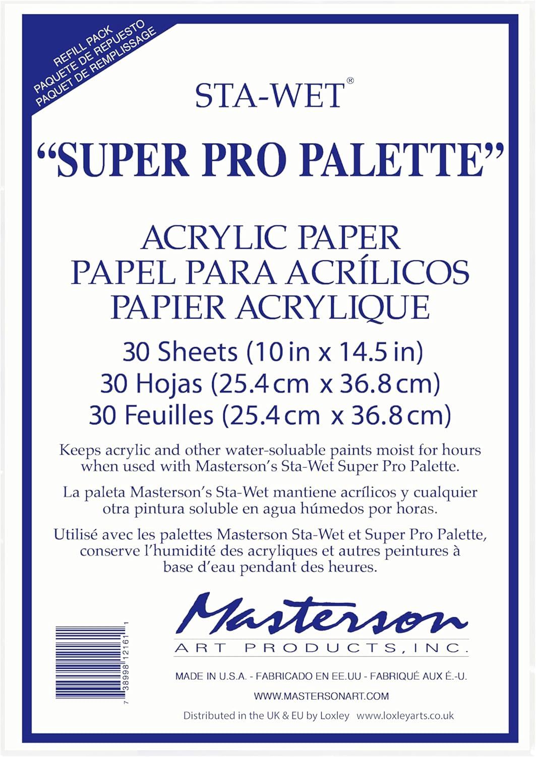 Sta Wet Super Pro Palette paper 30