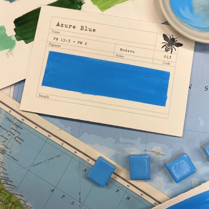 Stoneground Azure Blue Gouache S3