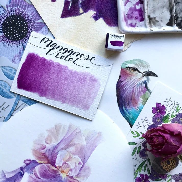 Stoneground Manganese Violt 1/2 pan