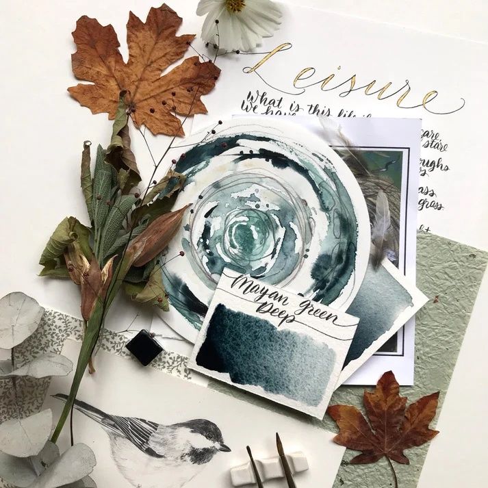 Stoneground Mayan Green Deep1/2 pan