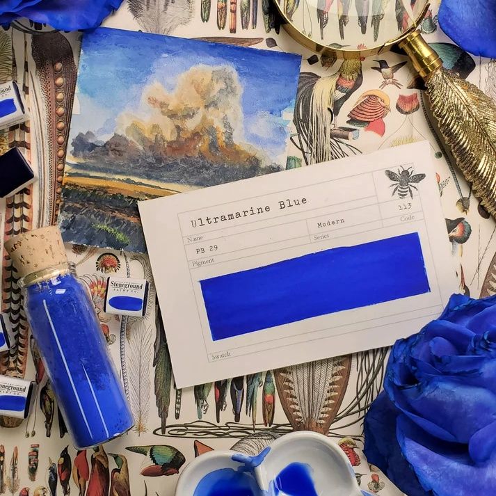 Stoneground Ultra Blue Gouache S3