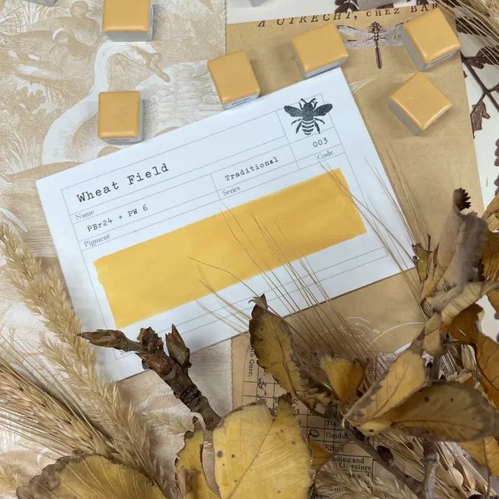 Stoneground Wheatfield Gouache S1