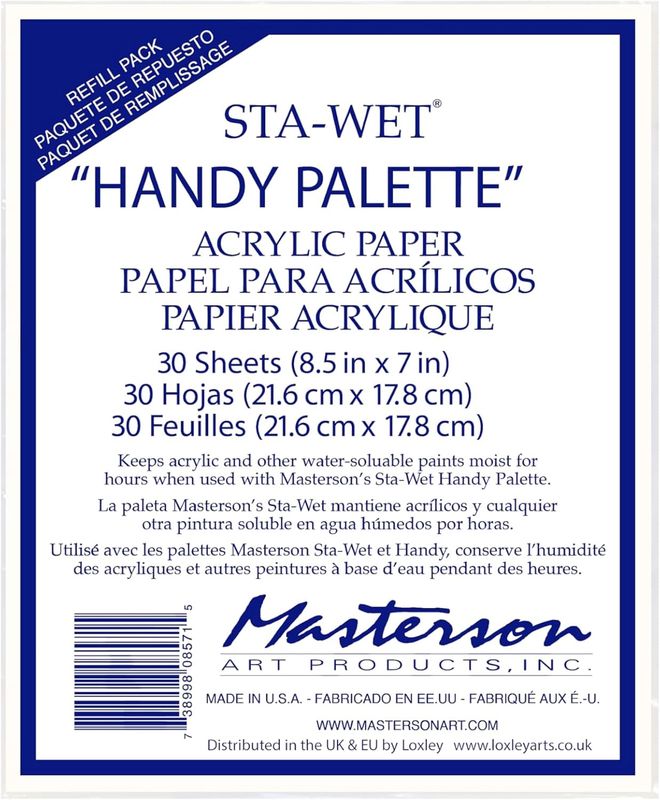 Sta Wet Handy Paper 30SH 8.5x7