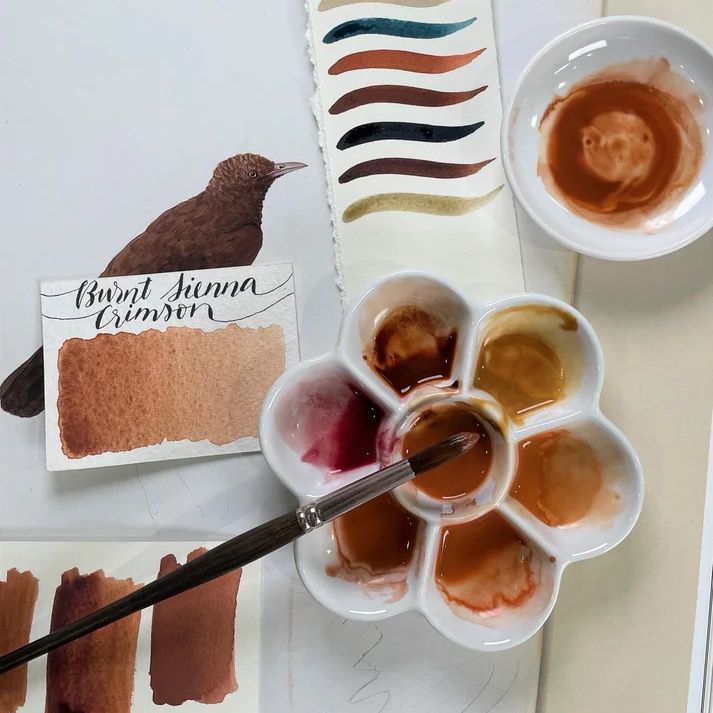 Stoneground Bnt Sienna Crim 1/2 pan