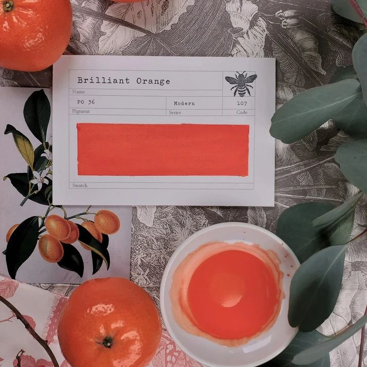 Stoneground Brill Orange Gouache S3