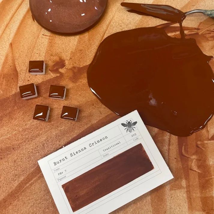 Stoneground BurntSienna Gouache S1