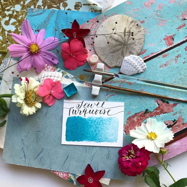 Stoneground Jewel Turquiose 1/2 pan