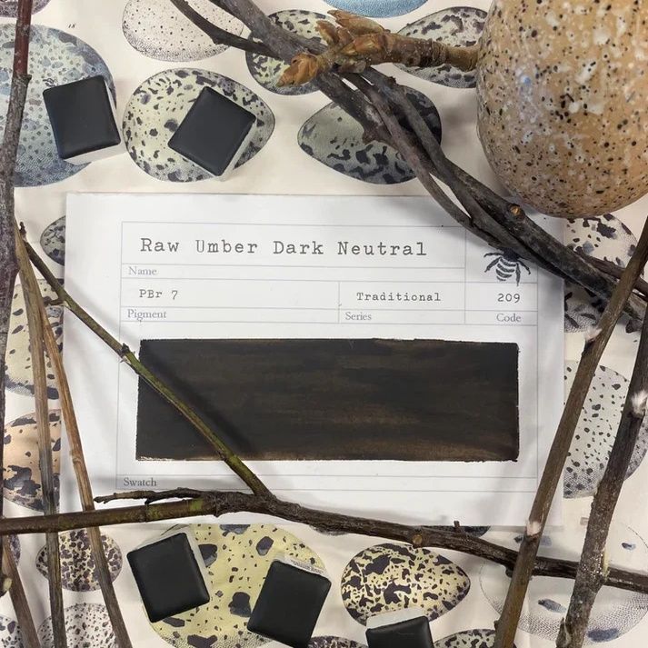 Stoneground Raw Umber Gouache S1