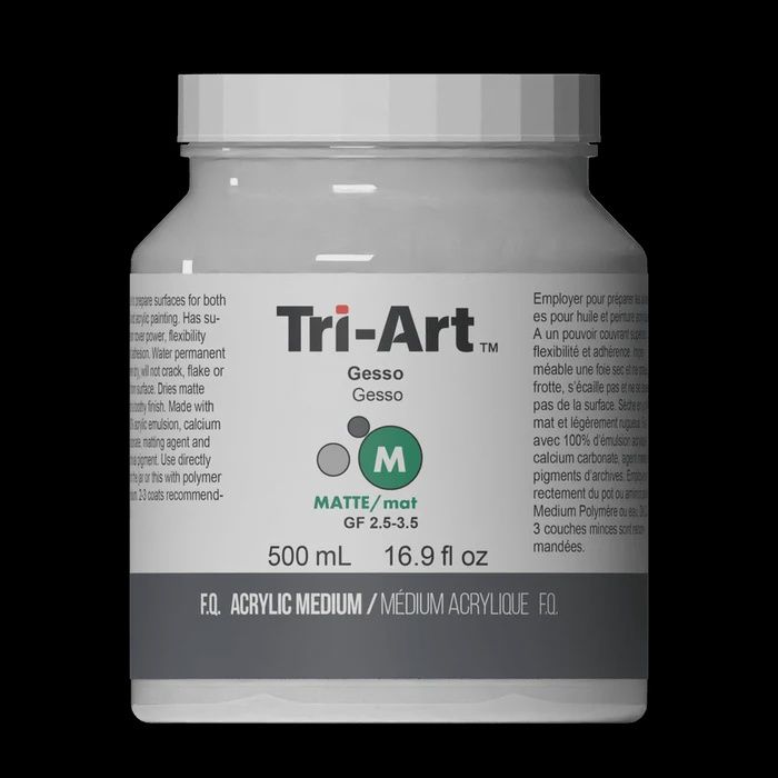 Tri-Art Gesso 500ml White