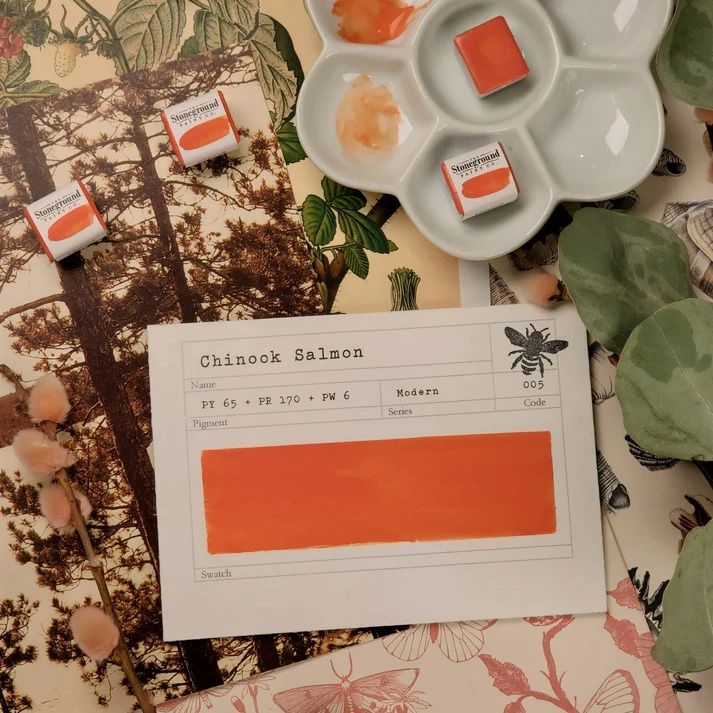 Stoneground ChnookSalmon Gouache S3