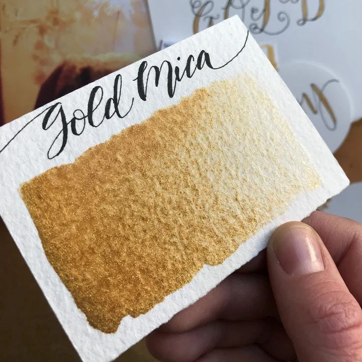 Stoneground Gold Mica 1/2 pan