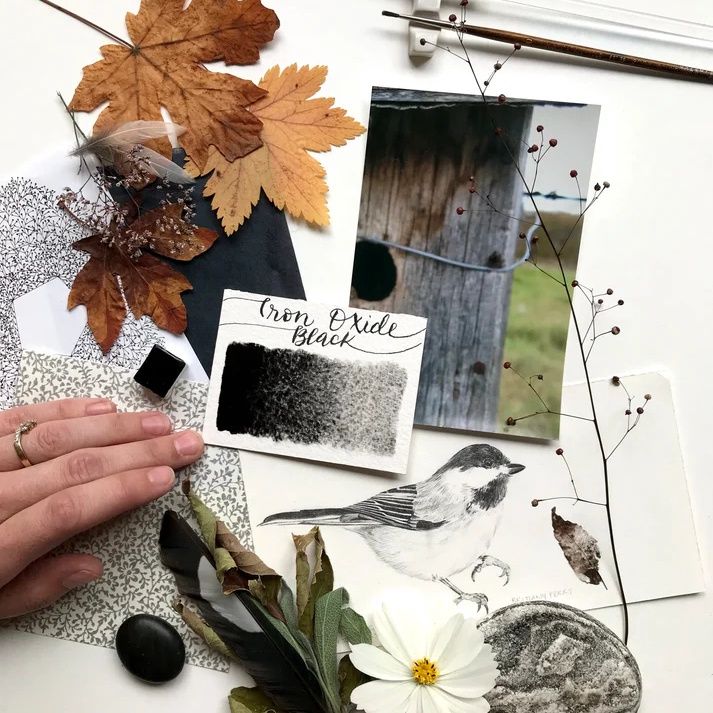 Stoneground Iron Ox Black 1/2 pan