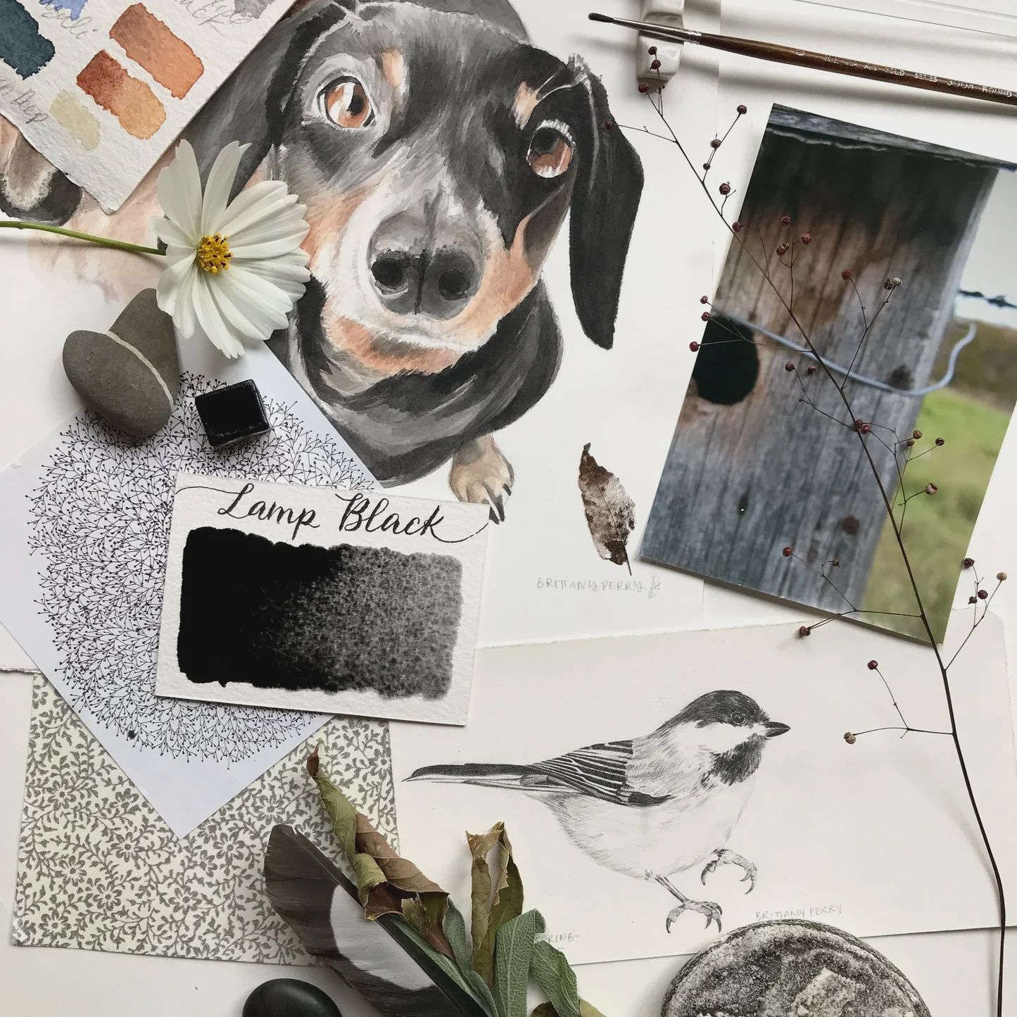 Stoneground Lamp Black 1/2 pan