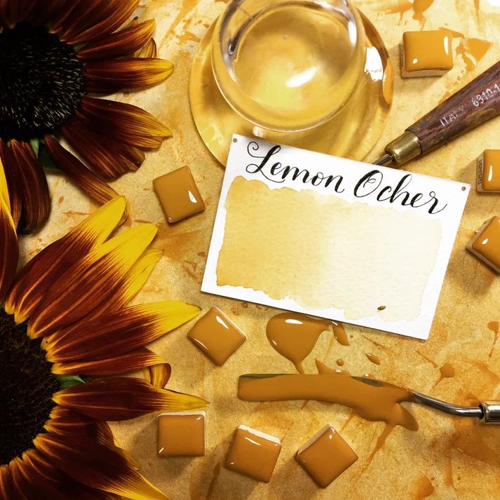 Stoneground Lemon Ochre 1/2 pan