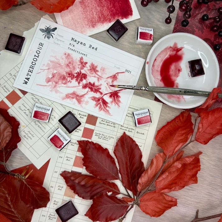 Stoneground Mayan Red 1/2 pan