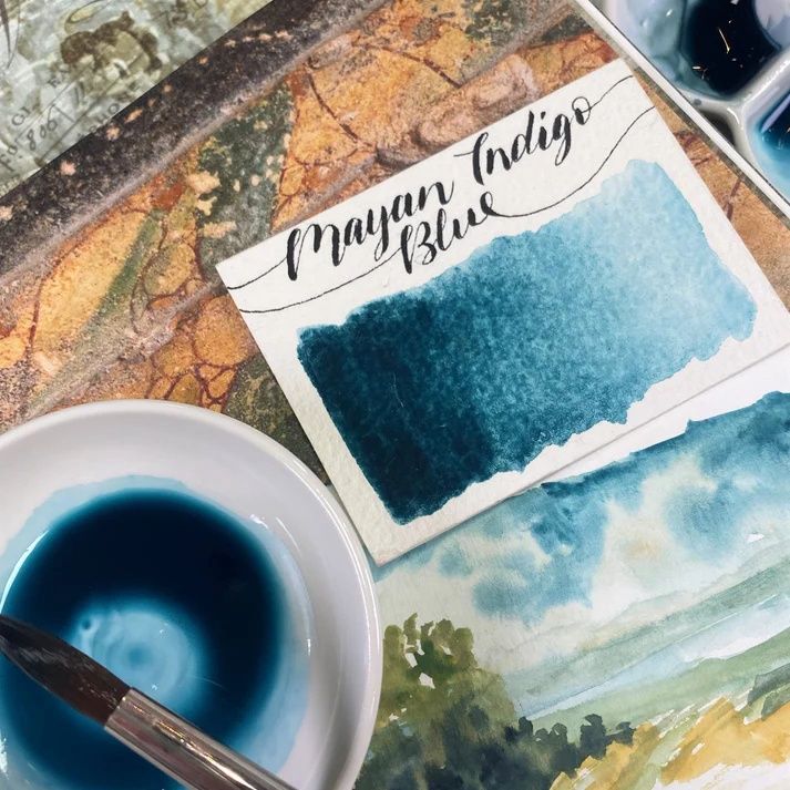 Stoneground Mayan Indigo Bl 1/2 pan