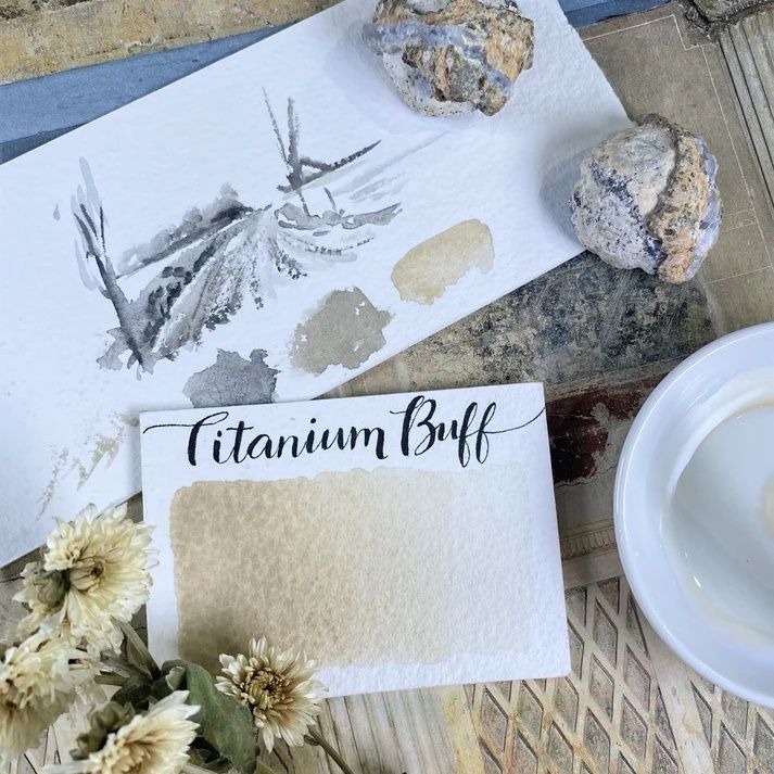 Stoneground Titanium Buff 1/2 pan