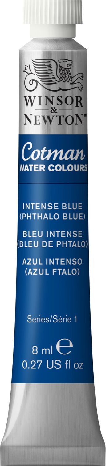Cotman Watercolour Intense Blue phthalo 8ml