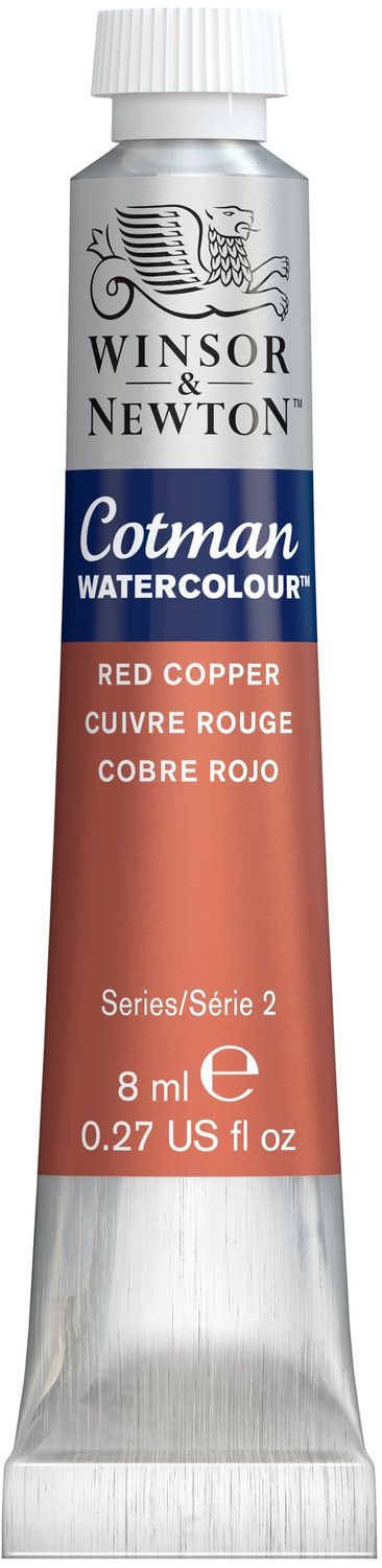 Cotman Watercolour Red Copper 8ml