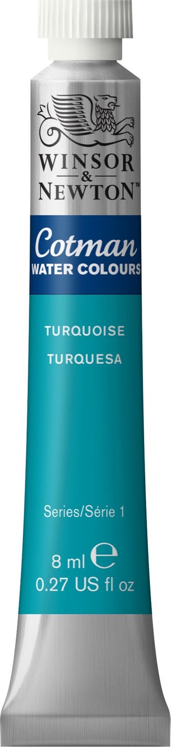 Cotman Watercolour Turquoise 8ml