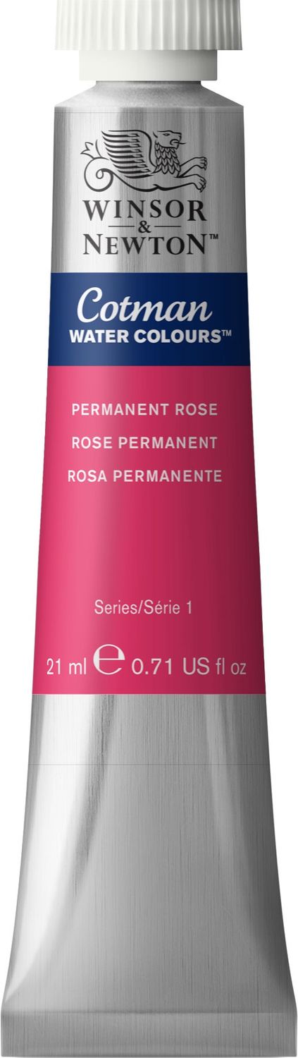 Cotman Watercolour Permanent Rose 21ml