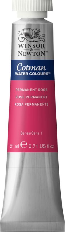 Cotman Watercolour Permanent Rose 21ml