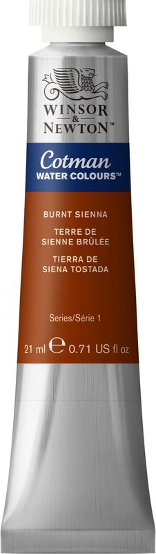 Cotman Watercolour Burnt Sienna 21ml