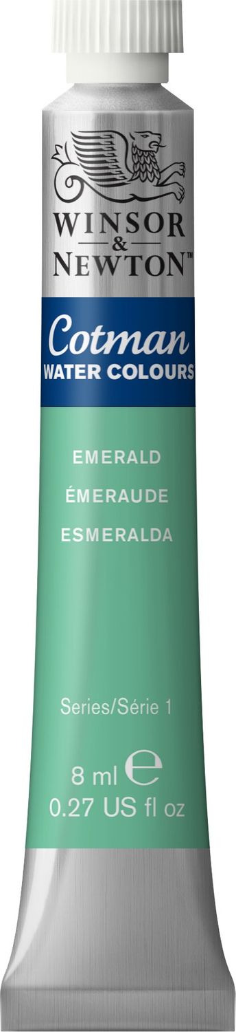 Cotman Watercolour Emerald 8ml