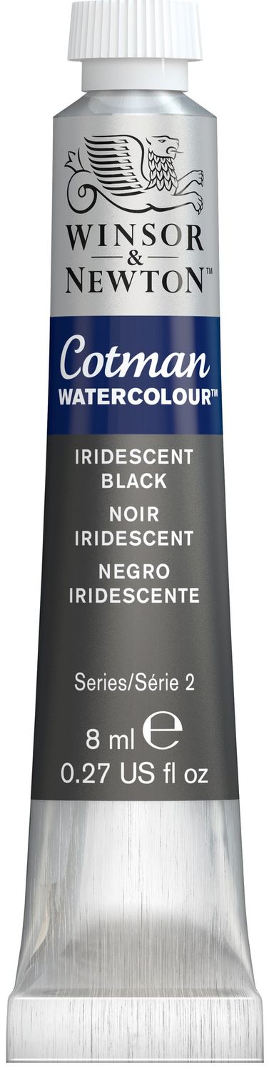 Cotman Watercolour Iridescent Black 8ml
