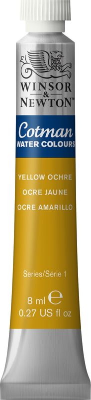Cotman Watercolour Yellow Ochre 8ml