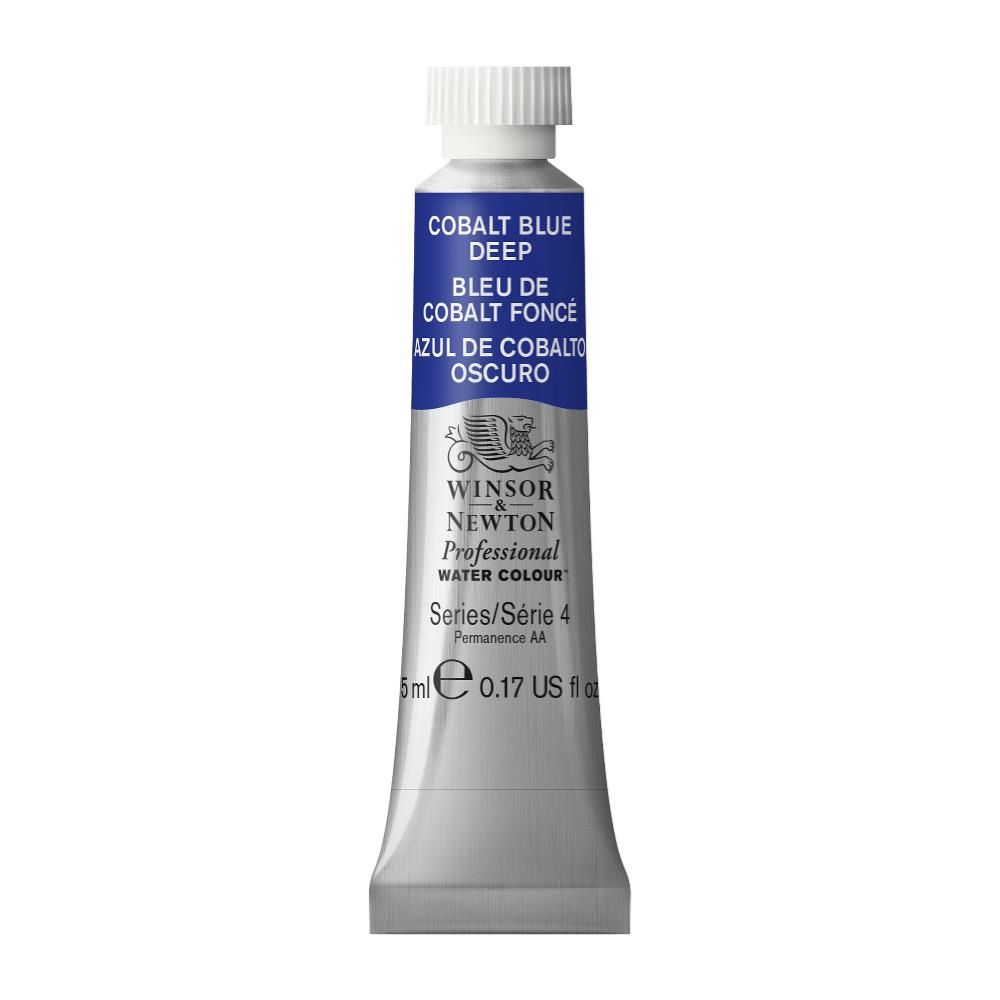 Winsor &amp; Newton Professional Watercolour Cobalt Blue Deep 5ml