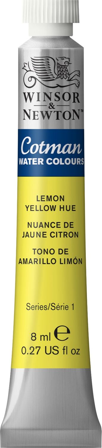 Cotman Watercolour Lemon Yellow Hue 8ml