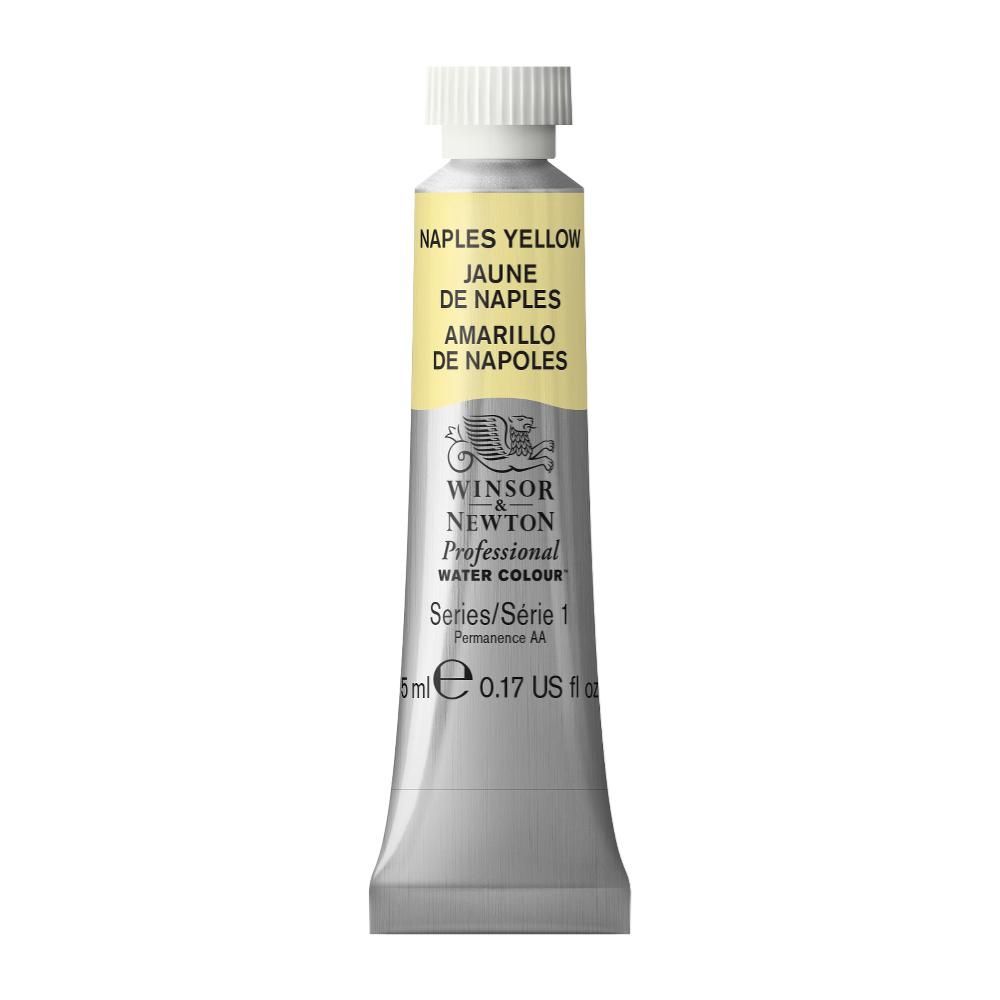 Winsor &amp; Newton Professional Watercolour Naples Yellow 5ml