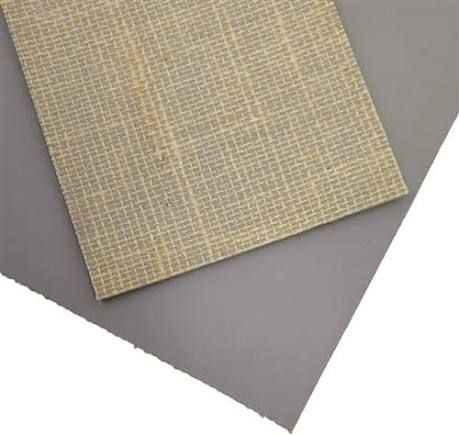 Red Baron Gray Lino 5x7 Unmounted