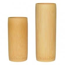 Bamboo Brush Holder Medium 8"