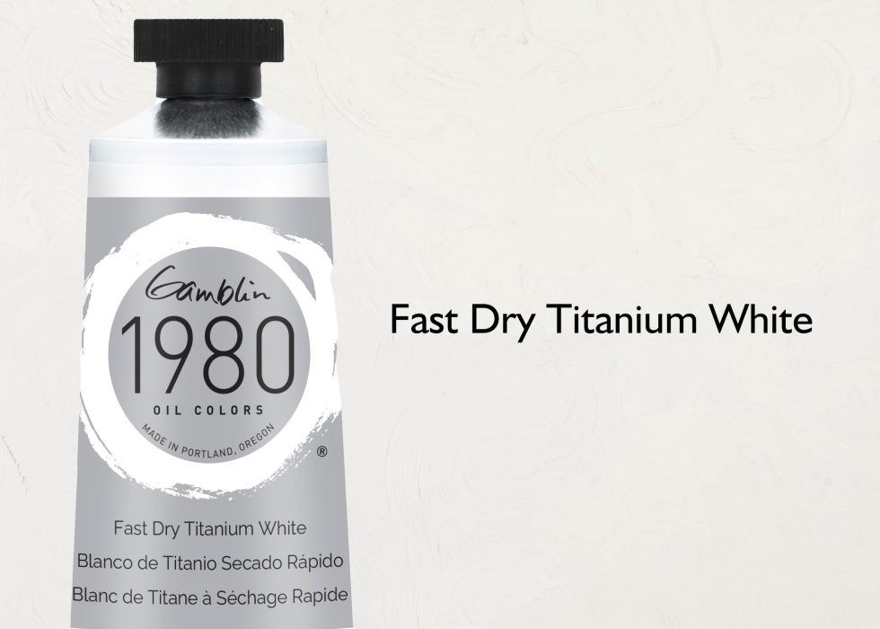 1980 Oil Fast Dry Titanium White 37ml S1