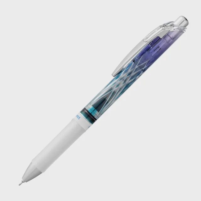 Pentel Ltd Edition Edo Kiriko Pen#4 .55mm Blue