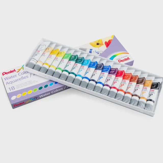 Pentel Arts Watercolour Set 18pc