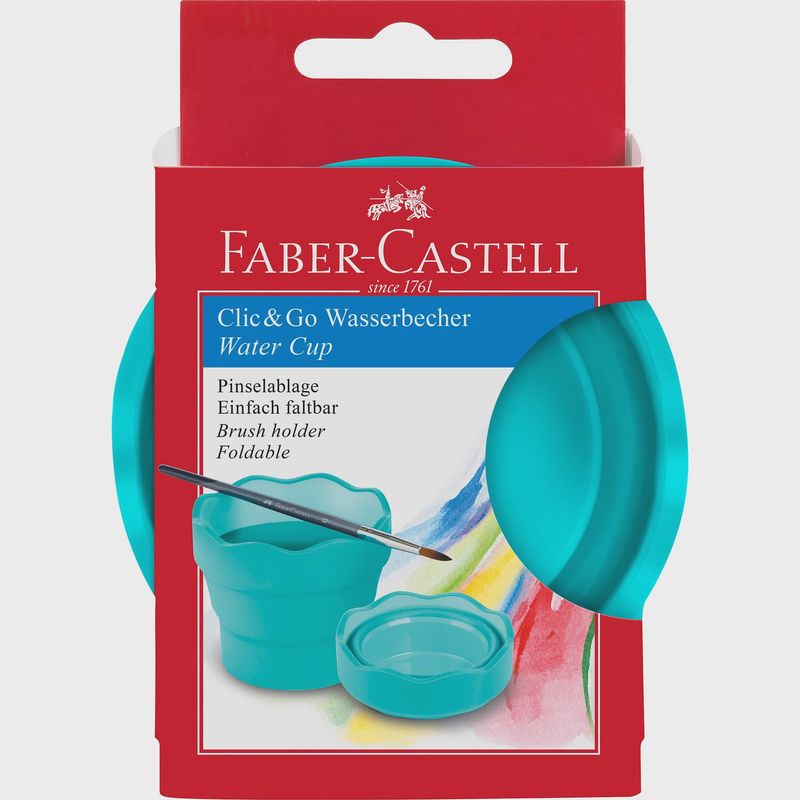 Faber Castell Clic and Go Watercup Turquoise