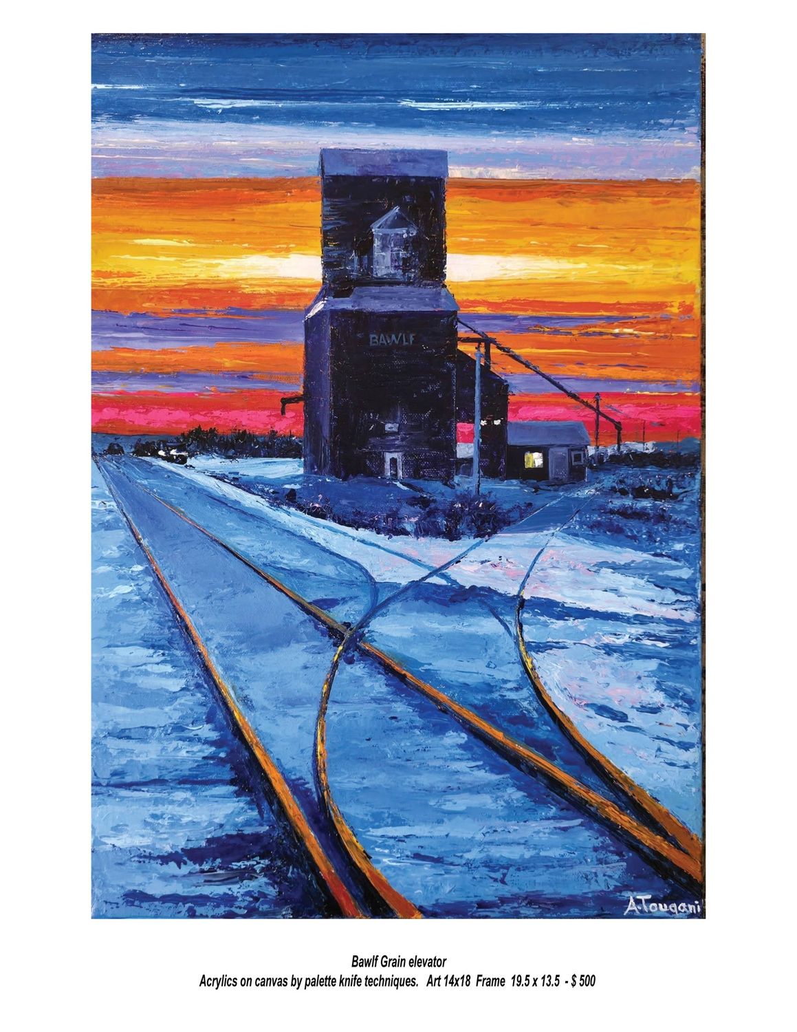 Bawlf Grain Elevator by Ahmad Touqani