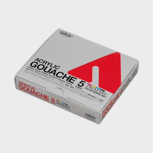 Holbein Acrylic Gouache Primary Set