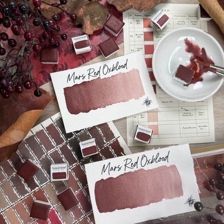 Stoneground Mars Red Oxblood