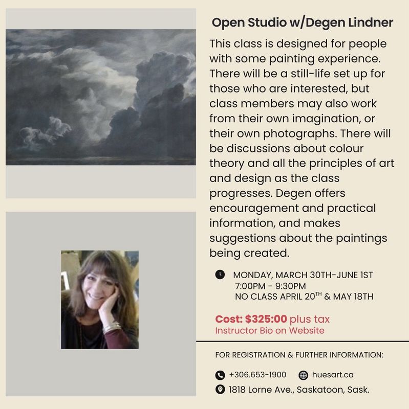 Monday Open Studio D Lindner