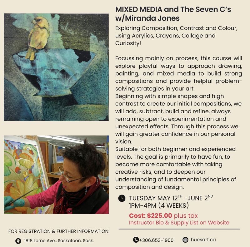 MIXED MEDIA and The Seven C's M Jones