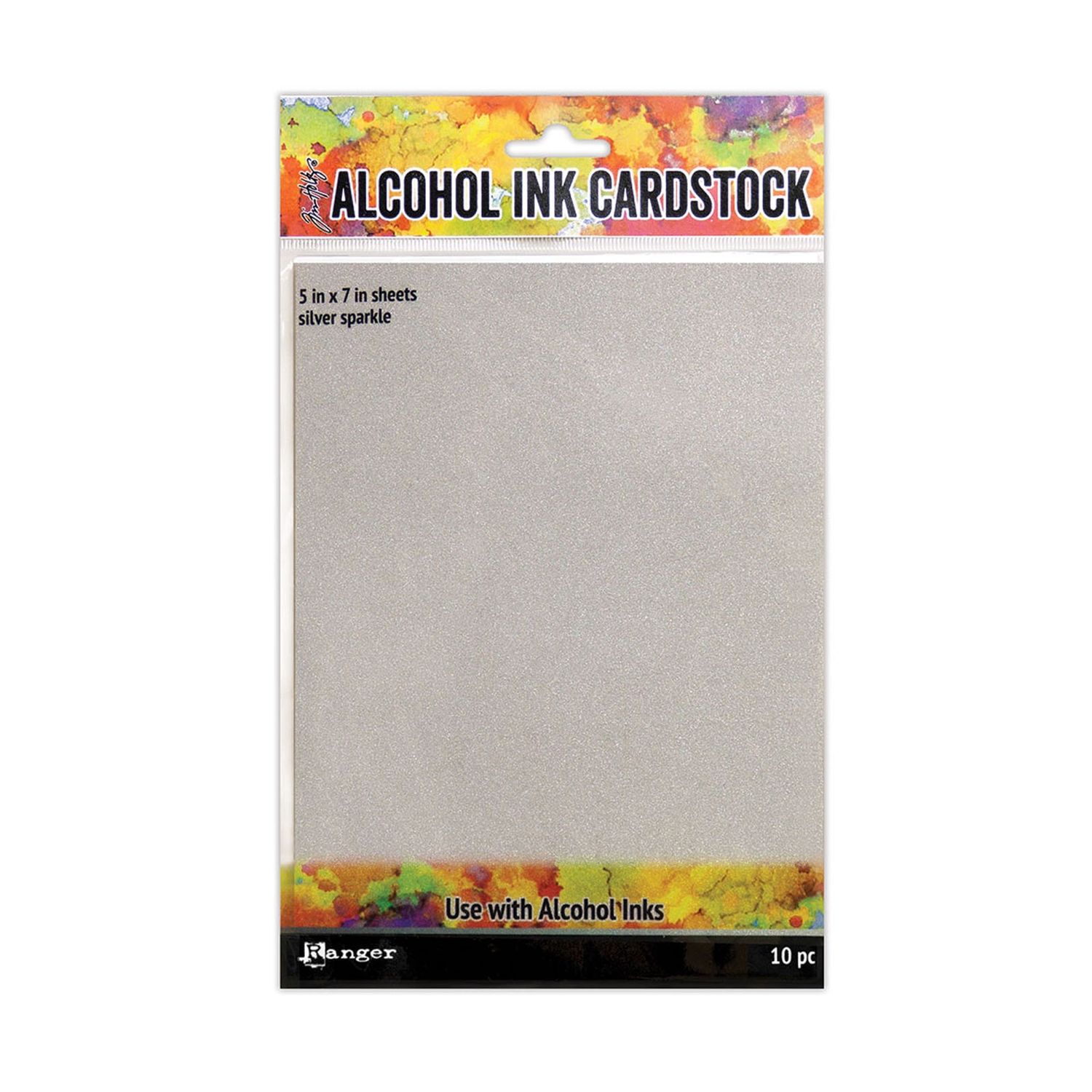 Adir Alcohol - Silver Sparkle Cardstock