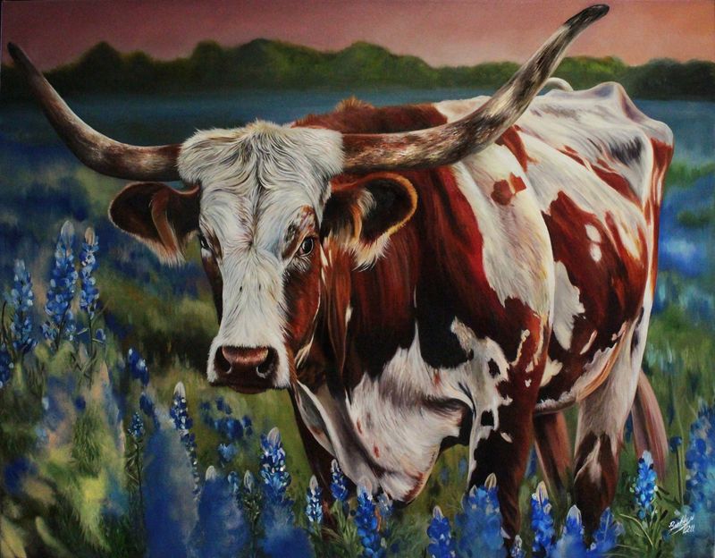 Cerulean Meadow by Brooklyn Hill