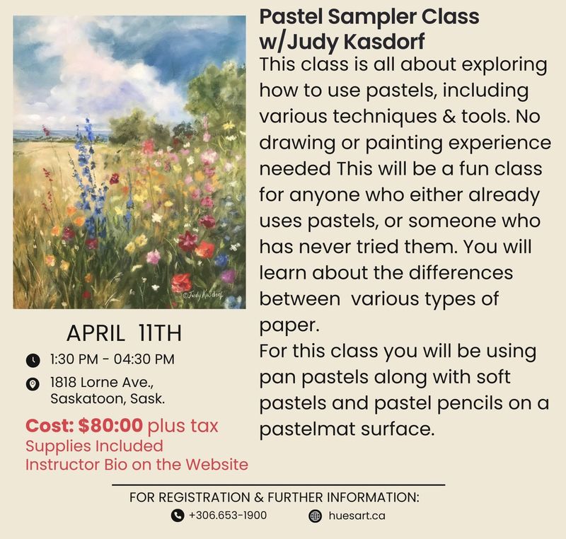 Pastel Sampler April Class J Kasdorf