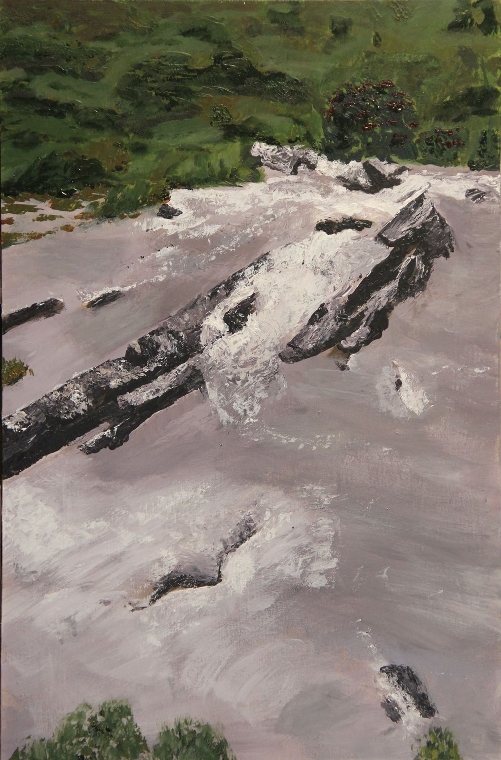 River in Northern Nigeria 2 by Rod McLaren