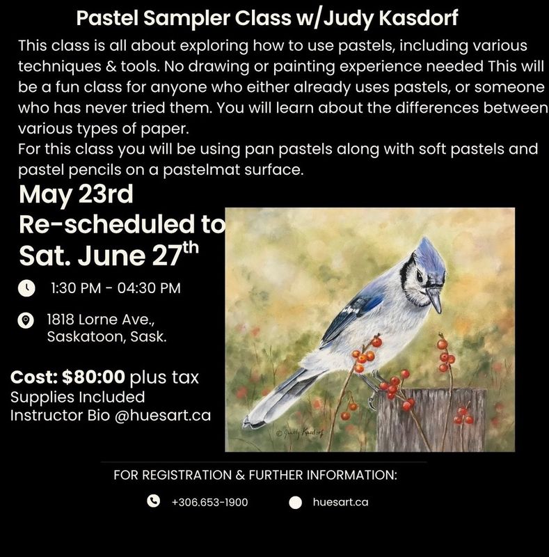 Pastel Sampler Class J Kasdorf June 27