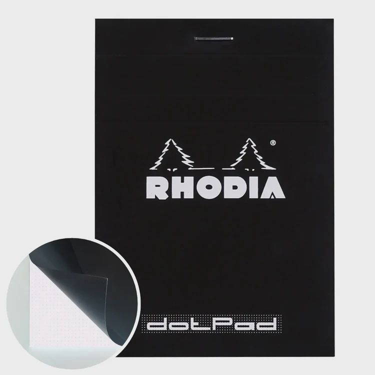 Rhodia Stapled Dotpad #12